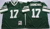 NCAA Vintage Jersey Randall Cunningham Harold Carmichael Seth Joyner Reggie Montgomery White Green Szyte Koszulki piłkarskie Mężczyźni