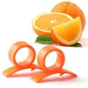 فاكهة البرتقال الليمون فتاحة مقشرة زيستر الحمضيات الفاكهة مزيل الجلد نوع الإصبع