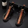 Ankle Martin Fall Black Boots 부팅 트렌디 한 남자 스노우 슈즈 캐주얼 청소년 반 남자의 가죽 신발 신발