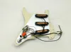 St Style Guitar Pickups SSS Humbucker Pickups Zebra Guitar PickGuard Wiring Lämplig för STR -gitarr9044126