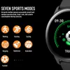 KW19 Smart Watch Dam Män Sport Smart Armband Blodtryck Blodpuls Sömnmätare Meddelandepåminnelse för Android IOS