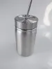 Aço Inoxidável 17OZ Mason jar Mason tumbler 17 oz copo com tampa de palha caneca de suco de cerveja de Café mason latas