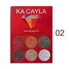 KA CAYLA 6 Färger Eye Shadow Palette Eyes Makeup Brand Beauty Eyeshadow Palettes Glitter Shimmer Eyeshadows 30013835787686