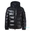 ky08 Casual Mens Designer famosa Down Jacket Jacket Homens Mulheres Alta Qualidade Inverno Parka Designer Mens Casacos de inverno Black Red wulong