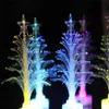 Créatif coloré brillant fibre optique arbre de noël couleur ornement LED lumières de noël Mini arbre de noël 6876891