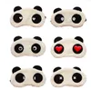 Sevimli Panda Yüz Göz Seyahat Uyku Maskesi Yumuşak Yastıklı Uyku Seyahat Gölge Kapak Dinlenme Relax Uyku Körü Körüne GB1229