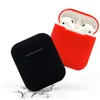 Socktät silikonskyddsfodral för Apple AirPods True Wireless Headset Skyddande stötsäker påse med antidust -plugg