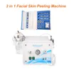 Новейшие 3 in1 портативный бриллиант Dermabrasion Water Water Coilged кожа для очистки лица для лица машины уход за кожей