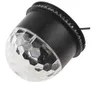 15W 2in1ボイス起動RGBクリスタル魔法のボール48 LEDS段階の照明効果ライトランプLEDライトオートのためのDisco Party