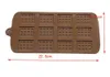 Nieuwe Eetkamer Siliconen Mal 12 Zelfs Chocolade Schimmel Fondant Mallen DIY Candy Bar Schimmel Taart Decoratie Gereedschap Keuken Bakken accessoires KD1