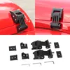 Auto Black Hood Latch Locks Decoratie Cover voor Jeep Wrangler JK 2007-2017 Accessoires