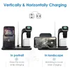 5V 2A Wireless Charger Stand Portable Qi Fast Charging Station Base for iPhone 11 Pro XS XR Samsung S10 S9 AirPods Charger izeso