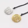 Tripla dea della luna Wicca Pentagramma Collana con amuleto magico Argento vintage Donna Albero della vita Collane con ciondolo gotico lunare per uomo 6863588