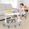 Baby Walker avec 6 roues rotatives muettes