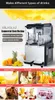 Free shipment commercial kitchen 2*10L frozen drink making machine margarita ice slushie maker