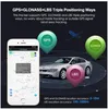 Mini GPS Tracker GPS per auto Tracker Impermeabile IP65 Google Maps Traccia in tempo reale Shock Linea di taglio Allarme Localizzatore GPS Geo-fence APP gratuita