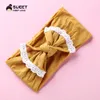 2019 europa 25 estilo meninas lace hair bow moda crianças rendas bowknot hairbands bonito suave borboleta crianças boutique acessórios para o cabelo y1380