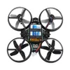 JJRC H36 Mini 2.4G 4CH 6AXIS GYRO HEADLESS MODO RC Quadcopter RTF Cinza escuro - Três Baterias