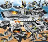ХД мини строительный блок модели игрушек, авианосец, корабль, отряд спецназа ,грузовик, 8 в разнообразные комбинации, малыш день рождения Рождественский подарок