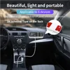 A9S Quick Car Charger 8 Port Multi USB LCD Display Fast Charge For iPhone 11 12 Por MAX Samsung