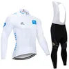 Kış 2023 Takım Fransa Bisiklet Jersey 19d Jel Pad Bisiklet Pantolon Ropa Ciclismo Erkek Termal Polar Bisiklet Maillot Culotte Giyim 4156371