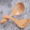 Japanese style wooden spoon drink porridge noodle soup spoon hotel household spoon