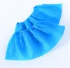 Disposable Shoe Covers Indoor Cleaning Floor Non-Woven Fabric Overshoes Boot Non-slip Odor-proof Galosh Prevent Wet Shoes Covers SN3053