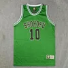 الأنيمي Slam Dunk Cosplay Costume Shohoku Sakuragi Hanamichi Basketball Jersey T Shirt Sports Wear School School Callball Team