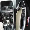 Para volvo xc60 2009-2018 painel de controle central interior maçaneta da porta 5d fibra de carbono adesivos decalques estilo do carro accessorie265n