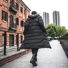 Russian Style Men Winter Snow Wear Coat Quilted Jacket Mens Fashion Hooded Padded Jackets Men Calf Length Long Parkas with Hood