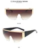 New One Piece Óculos De Sol Das Mulheres Dos Homens Quadrados Óculos de Sol Da Moda Das Senhoras homens Vintage Óculos Femininos Óculos Gafas Oculos Shades 7 Cores 5 PCS