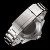 Étanche Casual mens montres mer rouge 43mm lunette en céramique saphir mouvement automatique balayage montre mécanique en acier inoxydable braelet boîte de montre-bracelet