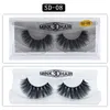 20 стилей 3D Mink Esheseses Ente Lash Extension Сексуальные ложные ресницы Натуральные густые поддельные ресницы для глаз с полной полосовой ночной пленок Beaut5521616