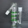 Novo estilo Ash Catcher 14,4 milímetros 18,8 milímetros triplo ashcatcher três vidro bubbler diferente de qualidade de cor bongs dab plataforma de vidro