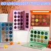 15 Färgmatt Glitter Eyeshadow Palette Ljus pigmenterade gröna orange ögonskuggor Pallete Acceptera logotyp