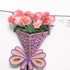 3D Pop Up Cards Mothers Day Gifts Card I Love Mom Carnation Flowers Bouquet Greeting Cards for Mother Birthday Card