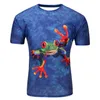 T-shirt moda 2018 da uomo Space Galaxy T-shirt stampata 3d Street Wear T-shirt casual manica corta Taglie forti