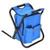 Taburete de silla de pesca plegable para acampar al aire libre, 4 colores, 36X30X40cm, mochila portátil, bolsa de asiento, silla de pesca plegable, bolsa de asiento, muebles de campamento