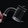 Nieuwe 25mm Quartz Banger Nail met Draaiende Carb Cap en Ruby Terp Parel Vrouwelijke Mannelijke 10mm 14mm 18mm voor Dab Rig Bong Rook Accessoire