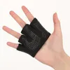 Gants d'entraînement d'exercice de Yoga, entraînement de Fitness, haltérophilie, poignée de main, protecteur de paume, quatre demi-doigts, gants de styliste