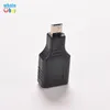 Micro usb para usb fêmea otg host adaptador para celular tablet conectado disco flash mouse preto