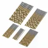 50 stks HSS Cobalt Twist Boor HSSCO voor Hard Metal Rvs Hoge Snelheid Staal Straight Shank HSS Titanium Legering Boor Set 1mm3mm