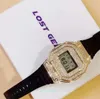 Lost General 2019 GD same hip hop super flash diamond couple quartz electronic watch with the highest quality assurance