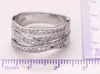 Simples Anéis De Casamento Para As Mulheres Brilhantes Elegante Cubic Zircon Jóias de Prata Esterlina 925 Anel de Noivado de Aniversário