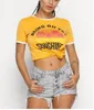 Frauen Grundlegende T-shirt O hals Kurzarm Bringen Auf Die Sonnenschein Drucken Tees Weibliche Casual Sommer Tops Camisetas