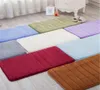 Nieuwe textiel 40 * 60 cm bad mat badkamer tapijt water absorptie tapijt Shaggy geheugenschuim badkamer mat keuken vloer pH1