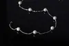 YHAMNI 925 Sterling Silver Jewelry 12 PCS 6mm Freshwater Pearl Box Chain Choker Necklace kolye collares bijoux femme DN1701418278