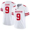 Personalizado Tamanho Grande Houston Cougars 2019 College Football Qualquer Número Nome Vermelho Branco Cinza Oliver Jersey Personalize EUA NCAA Jerseys