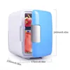 4L Mini Home Car Dual-Use Refrigerators Low Noise Car Fridge Freezer Cold Icebox Thermal Heat Preservation Box