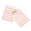 25 pcs Candy Bags Kraft Paper Cookie Chocolate Package Gold Stripe Wedding Gift Favor Wrapping Bag Birthday Party supplies decoration